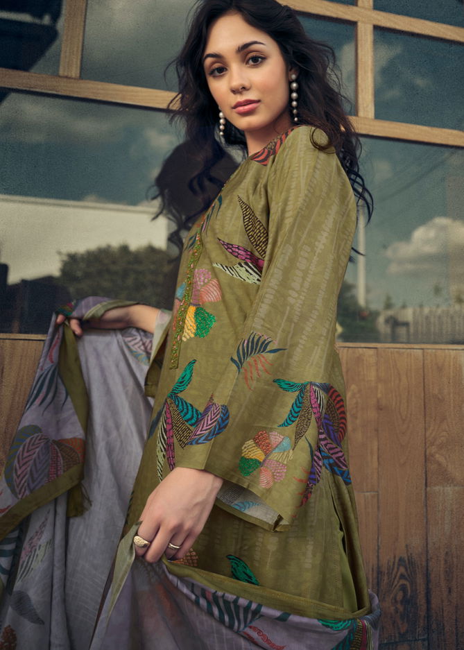 The Summer Bloom By Prm Muslin Silk Khatli Work Design Salwar Kameez Wholesale Price In Surat